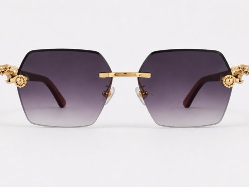 Luxury Rimless Sunglasses